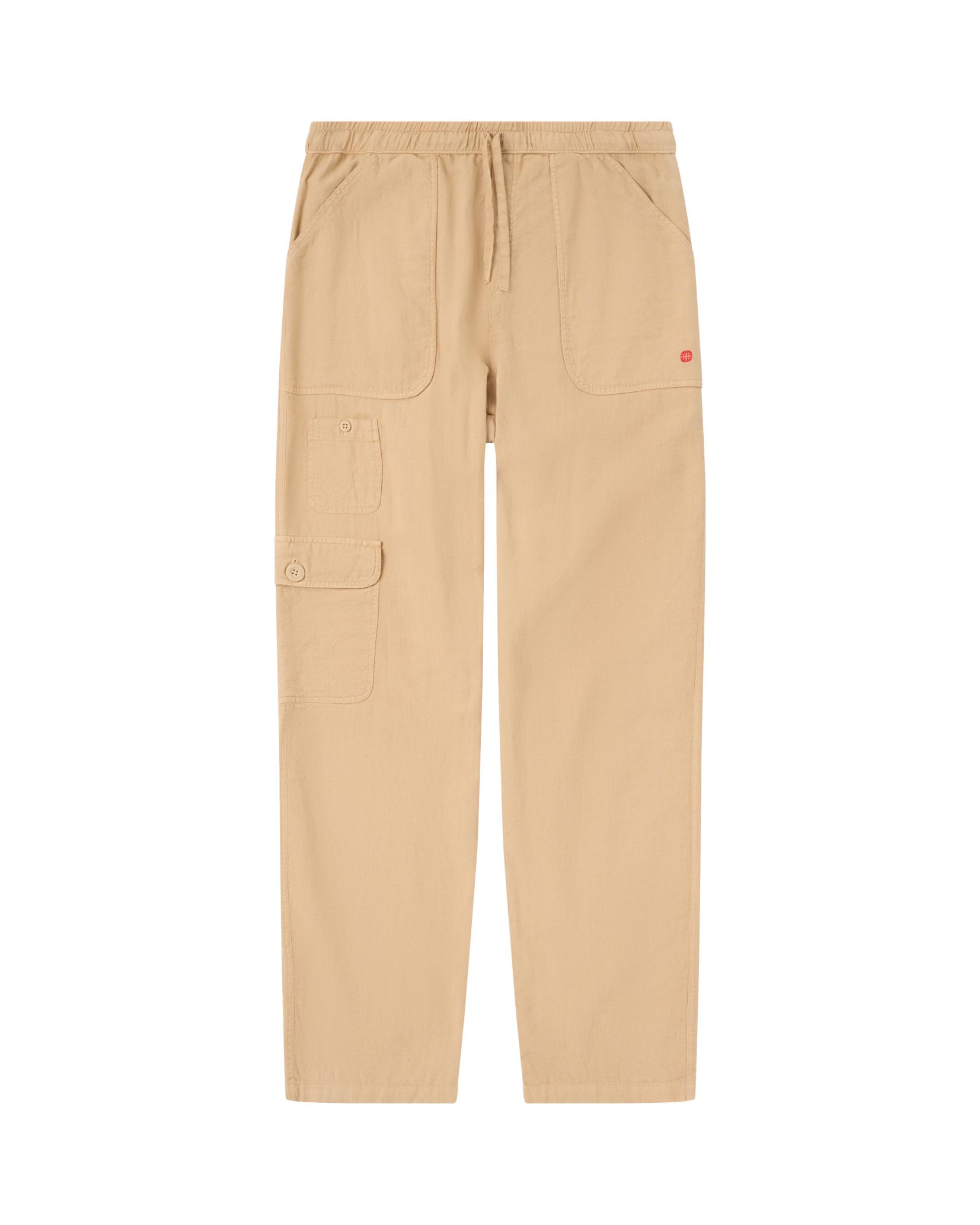 Amundsen Travellers Linen Pants Khaki