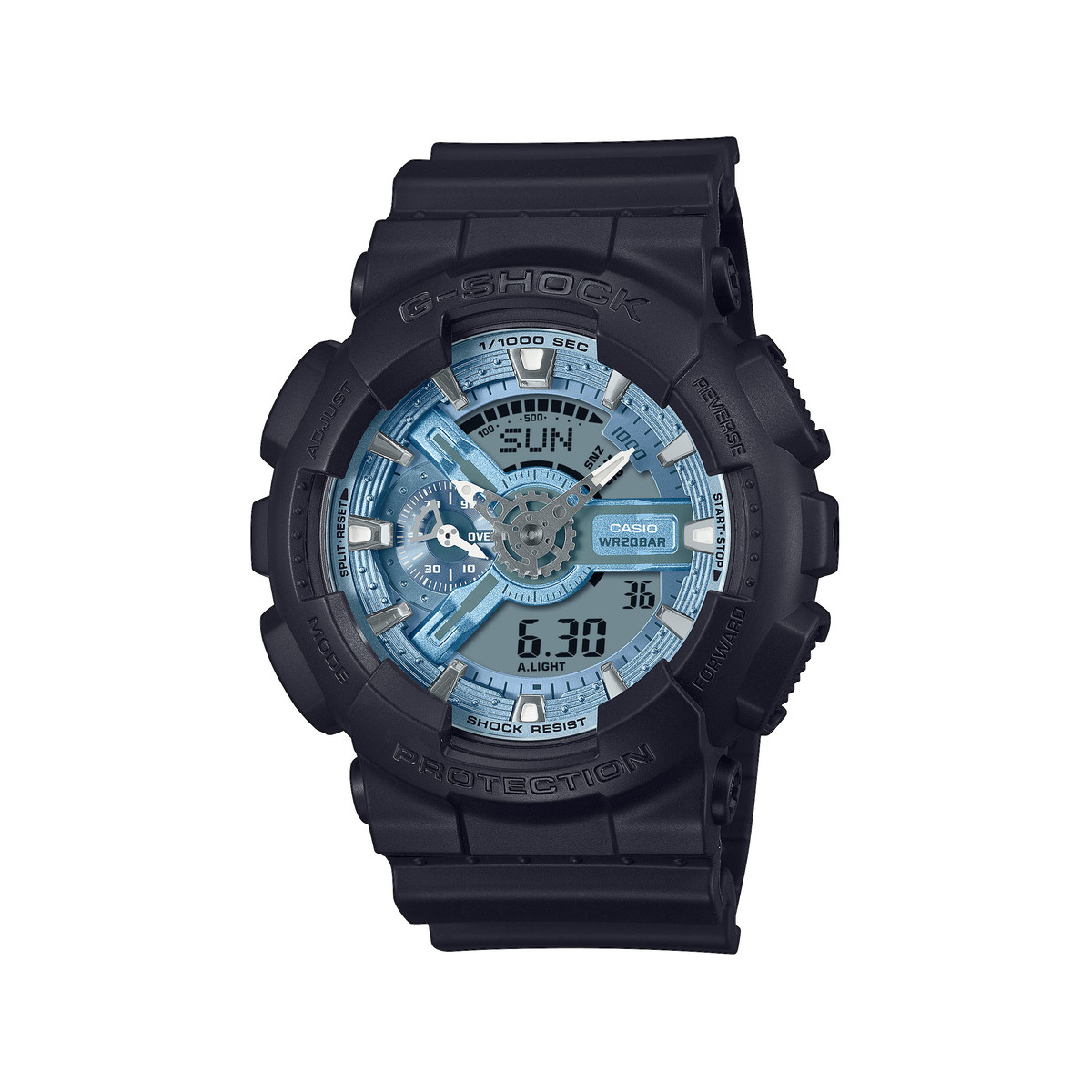 Montre CASIO G-SHOCK homme bracelet résine noir