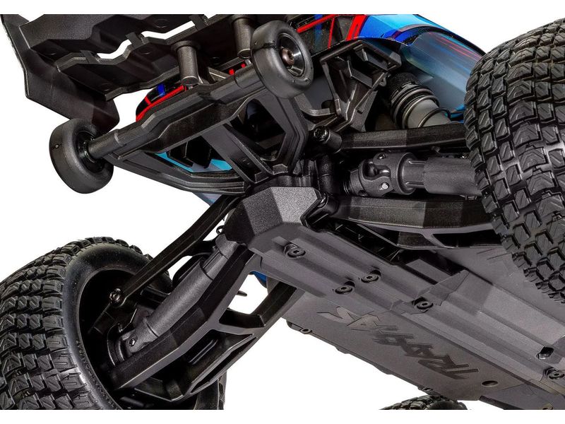 Traxxas Monster Truck Mini XRT RTR Blau Kompakter 1:16 Monster-Truck mit 3S Brushless-Power