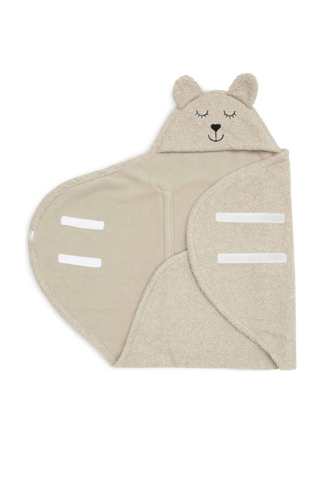 universele wikkeldeken Bear Boucle voor auto 100x105 cm - Olive Green