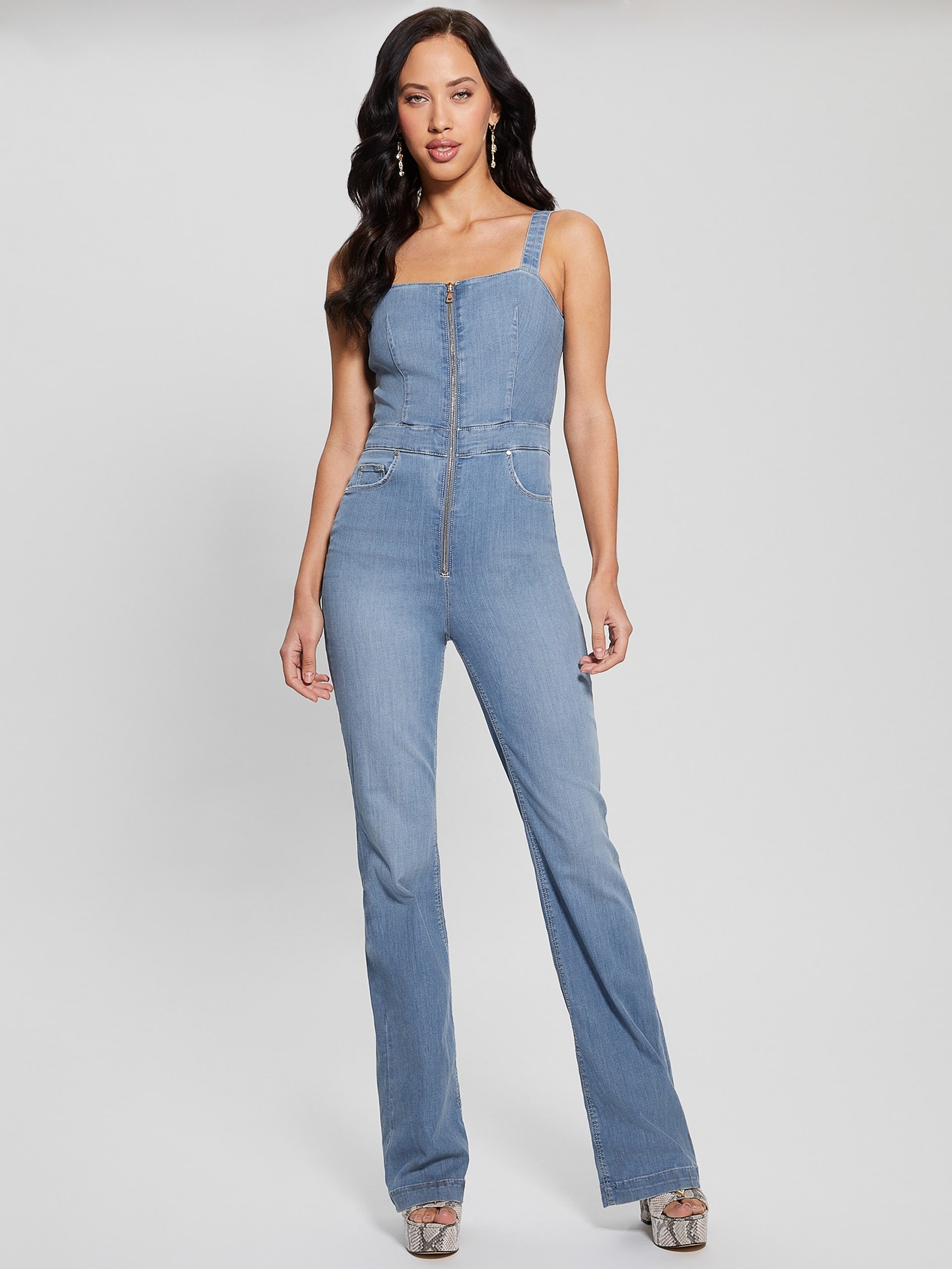Macacão jeans Eco Mariposa