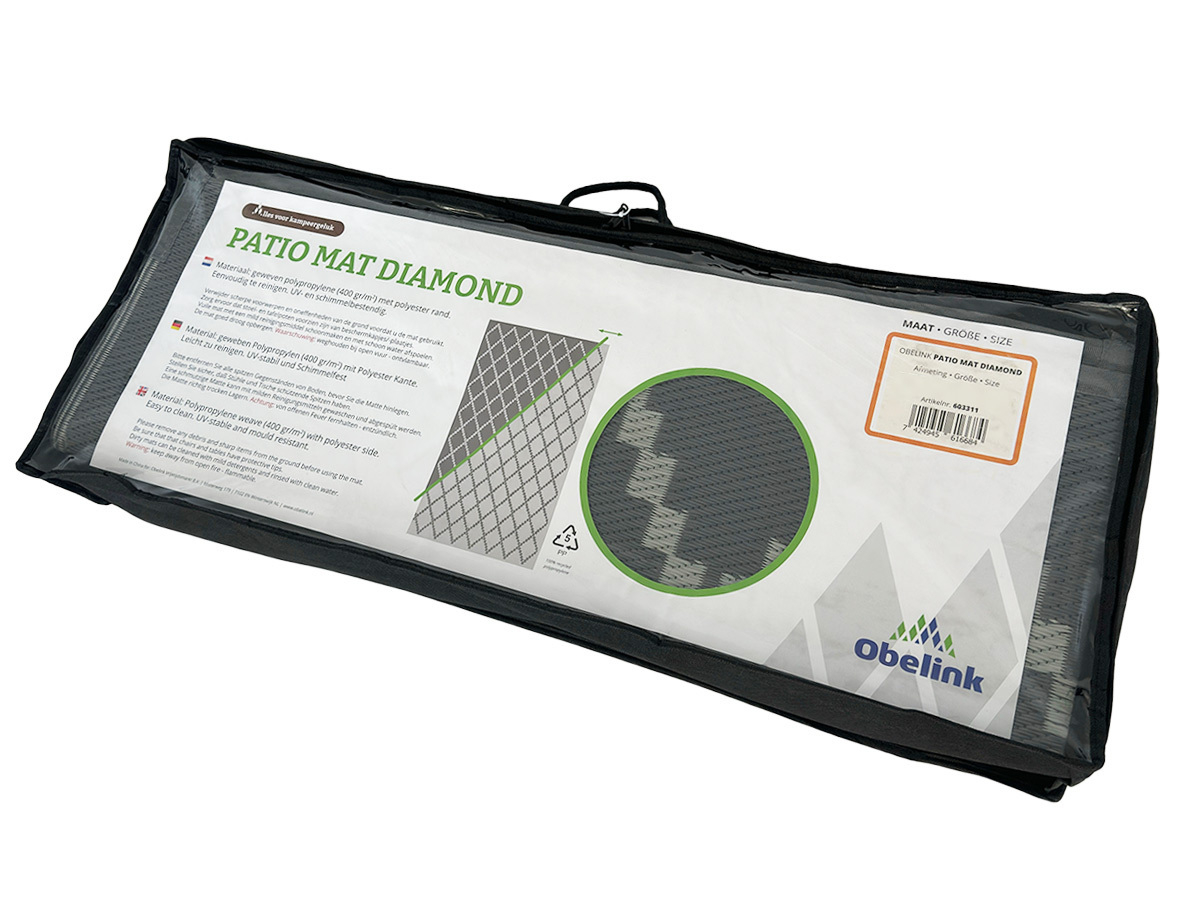 Obelink Patio Mat Diamond 340 x 250 cm tenttapijt