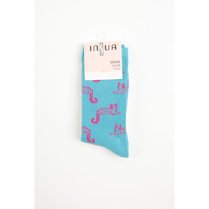 inSua-2-pack sokken luipaard - Insua