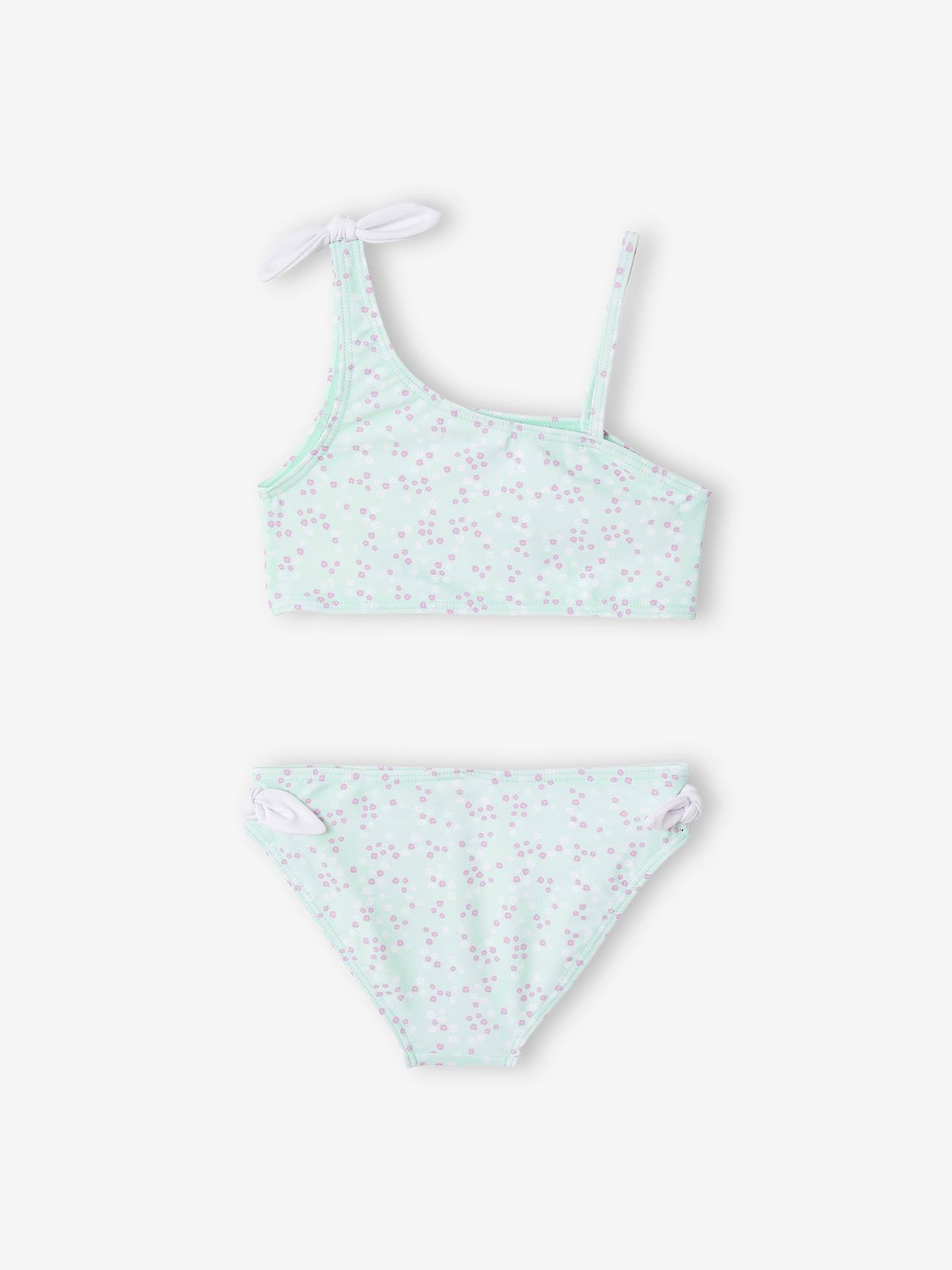 Biquíni DS® com estampa dos Aristogatos, verde médio