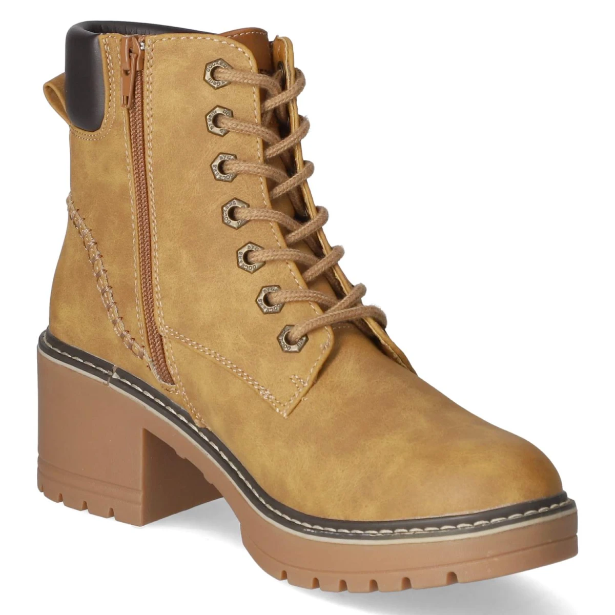 Dockers By GerliSchnürstiefeletten - golden tan