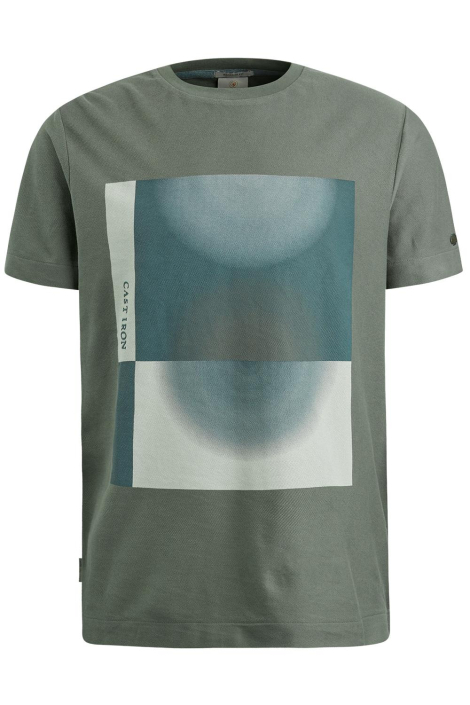Cast Iron groene heren t-shirt