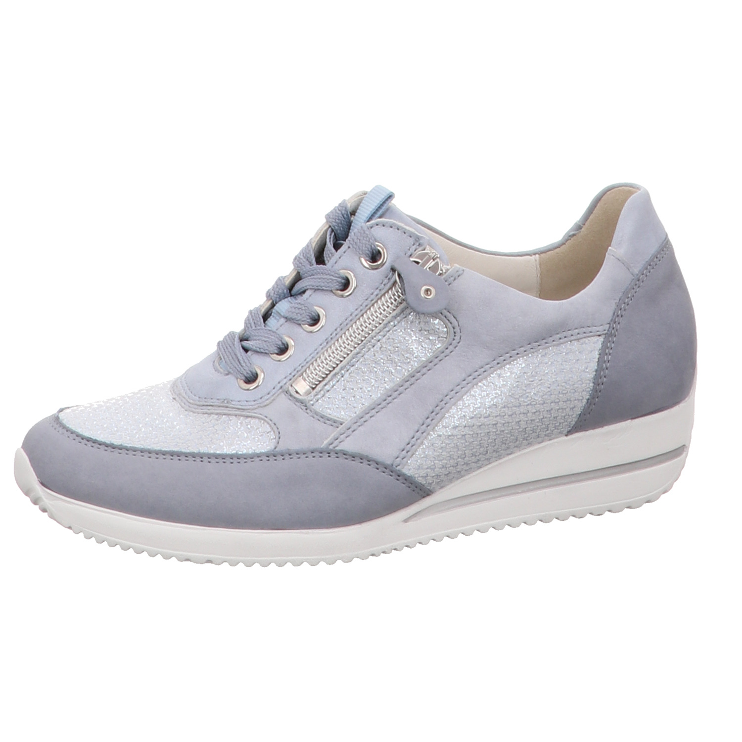 Waldläufer Halbschuh blau blau
