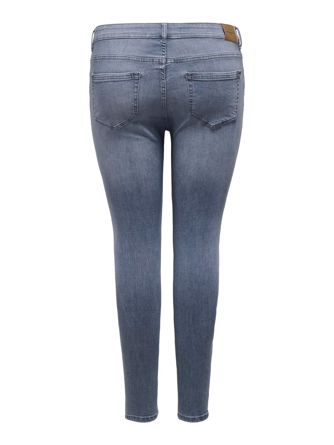 CARWILLY Skinny Fit Jeans Grey Denim