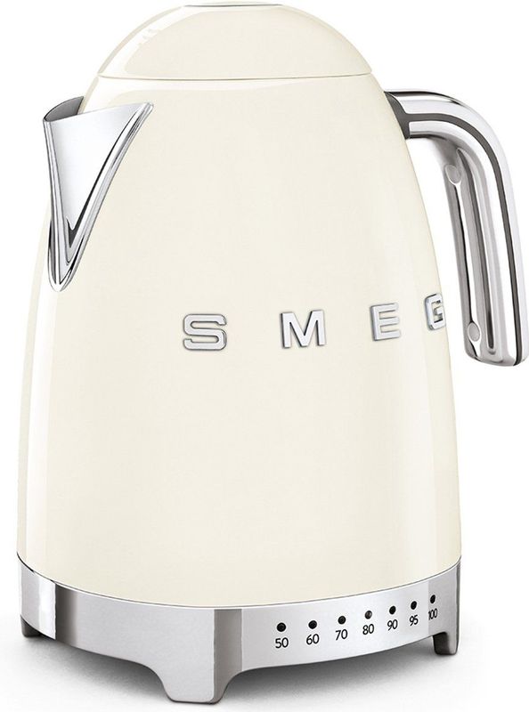 SMEG KLF04CREU - Waterkoker - Crème - 1,7L - 7 Temperaturen