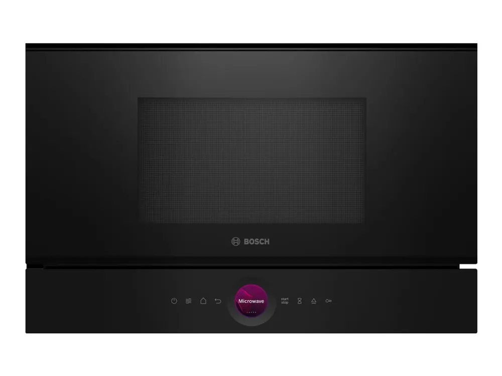 Bosch Serie | 8 BFR7221B1 - Mikrobølgeovn - til indbygning - 21 liter - 900 W - sort