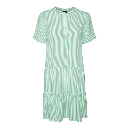 Vero Moda Bumby Kjole, Snow White/Jade Cream, XL