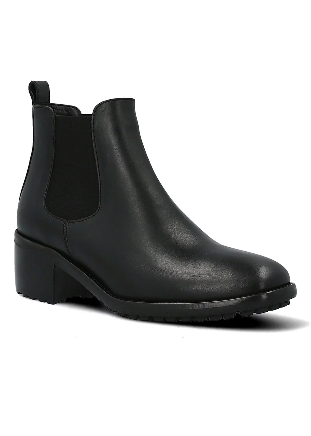 BOOTS CARLOTA CUIR NOIR