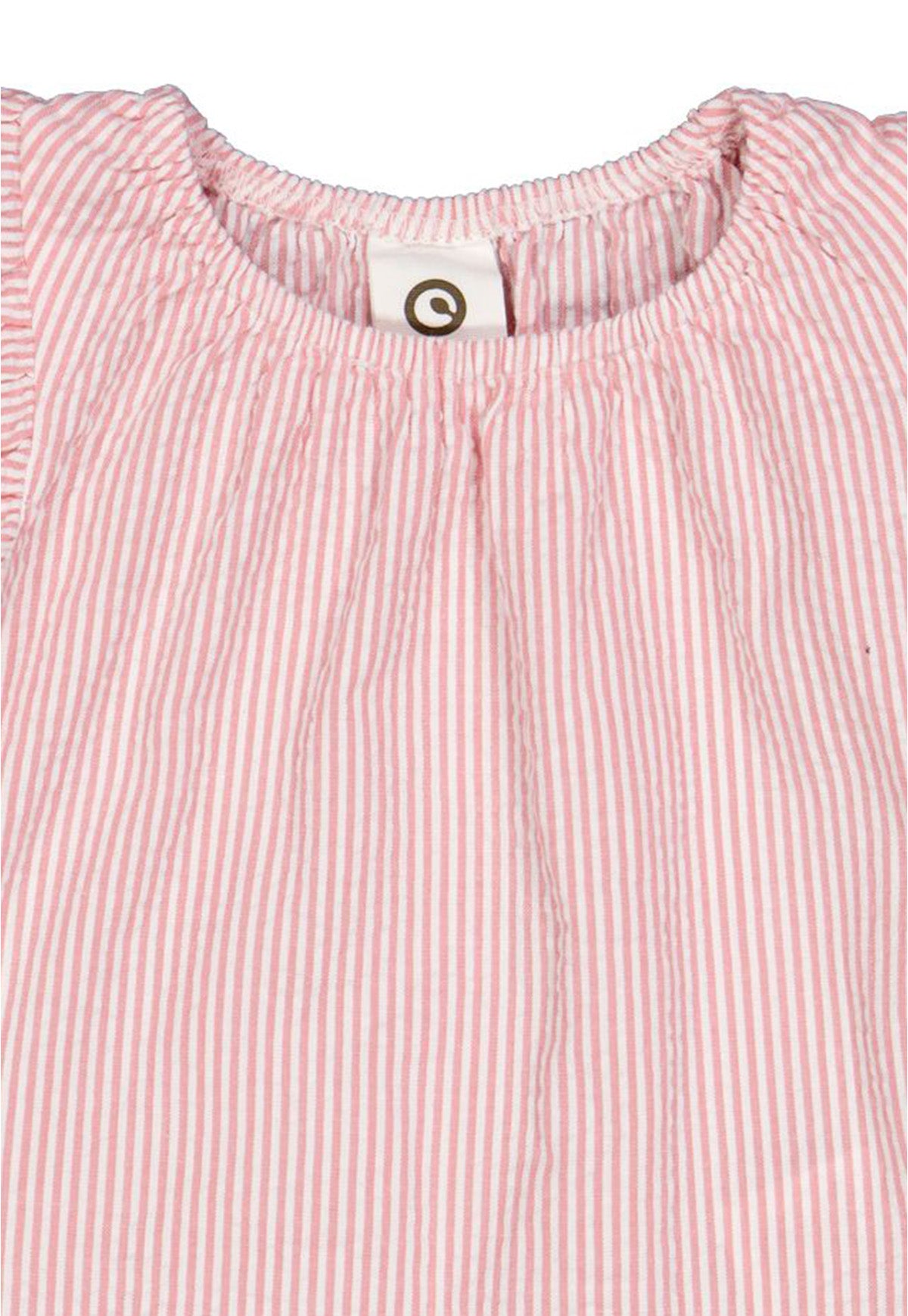 Müsli Top Seersucker Stripe Frill