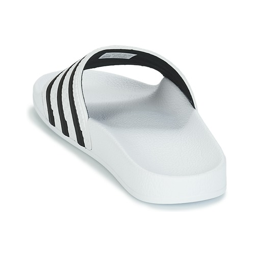 adidas Originals - ADILETTE - Blanc / noir
