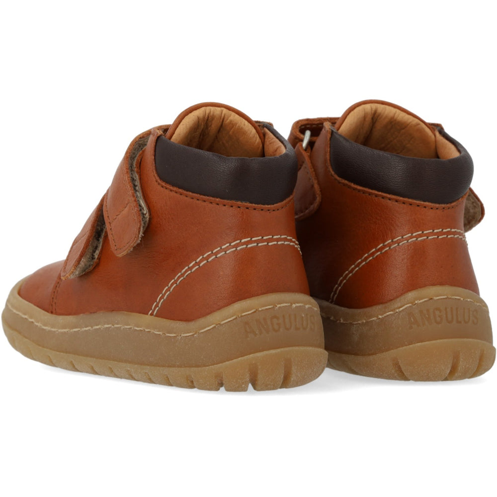 Køb Angulus Cognac/Tan/Dark Brown Begynder Mid-Cut Sneaker