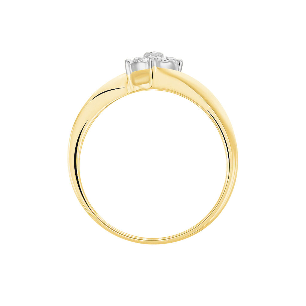 Bague Solitaire Lysia Or Jaune Diamant
