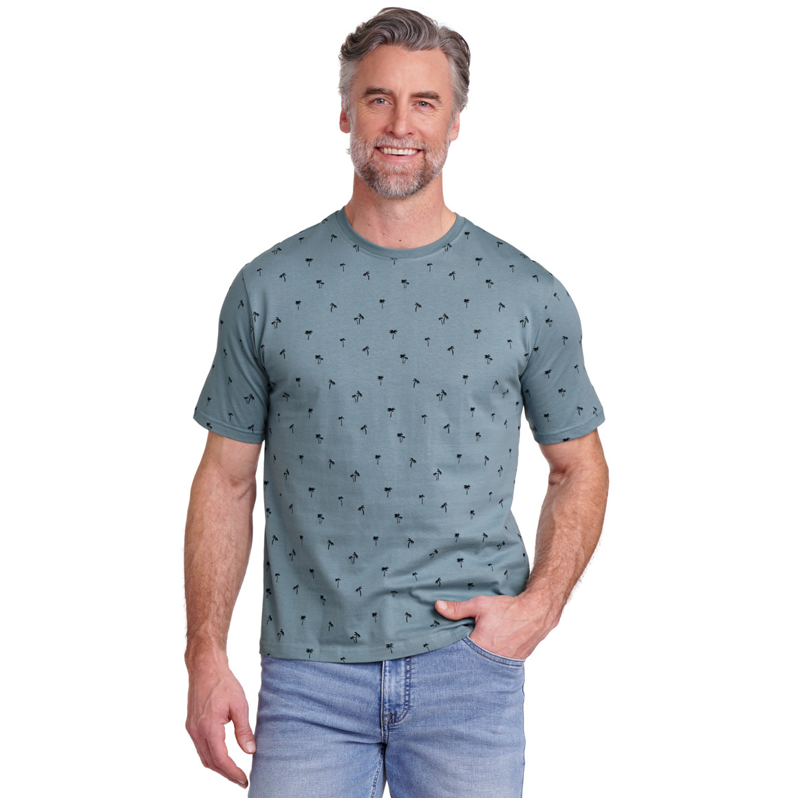 VanVaan Denim Herren T-Shirt aus Bio-Baumwolle blau
