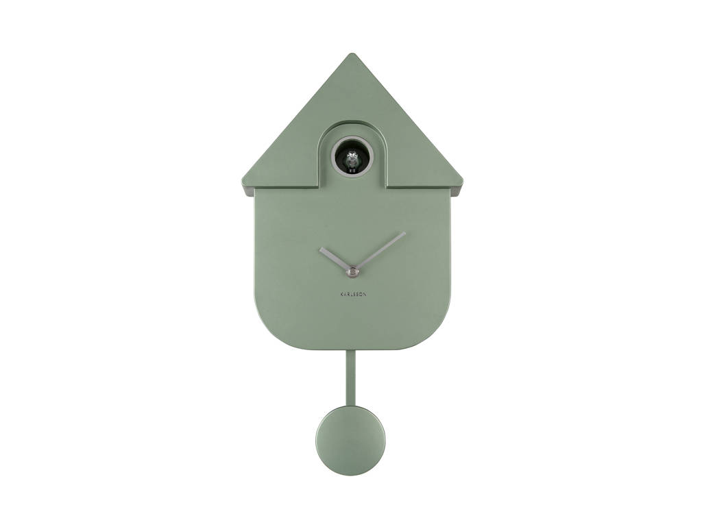 Klokken wandkllok Modern Cuckoo Metallic