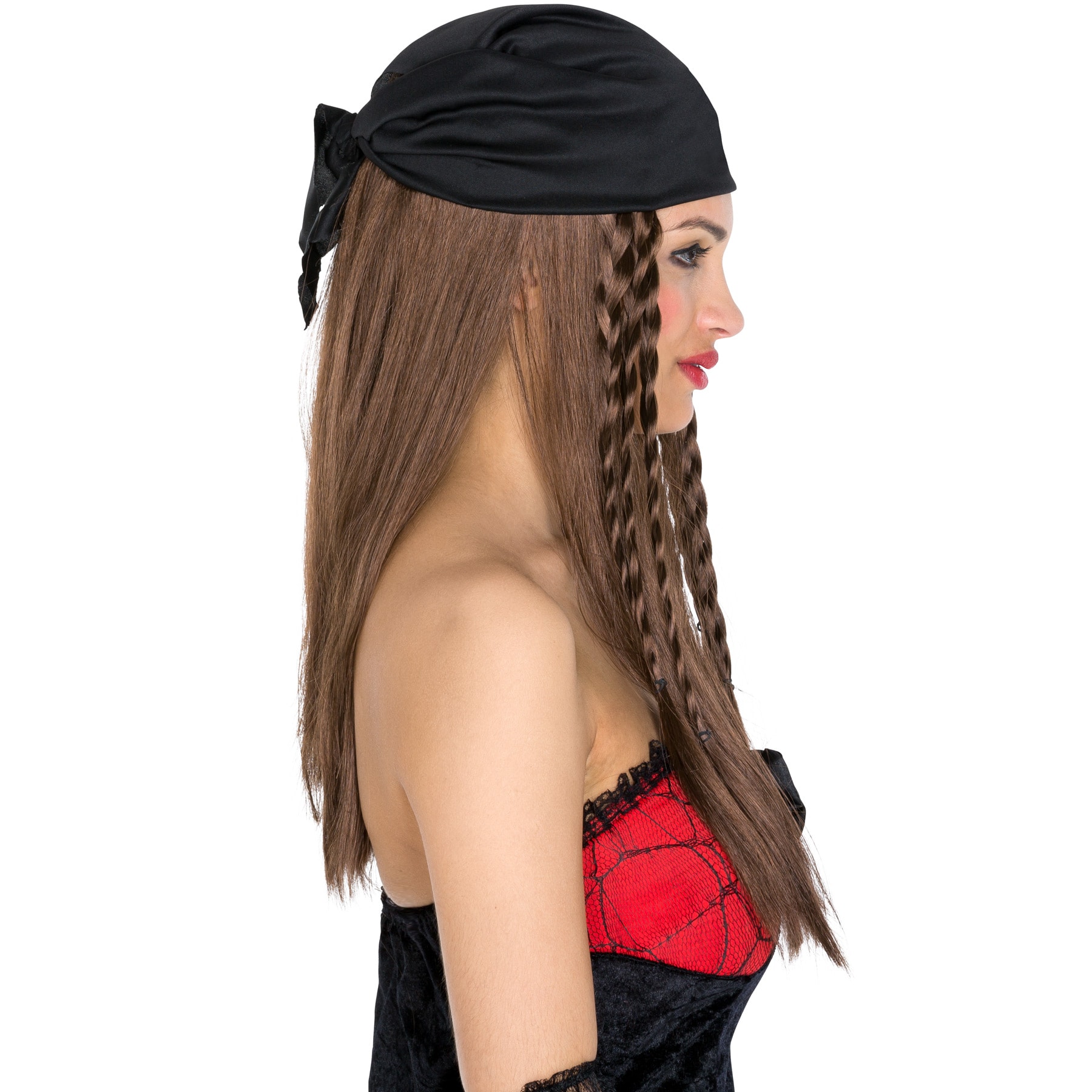 tectake® Frauenperücke Piratenbraut
