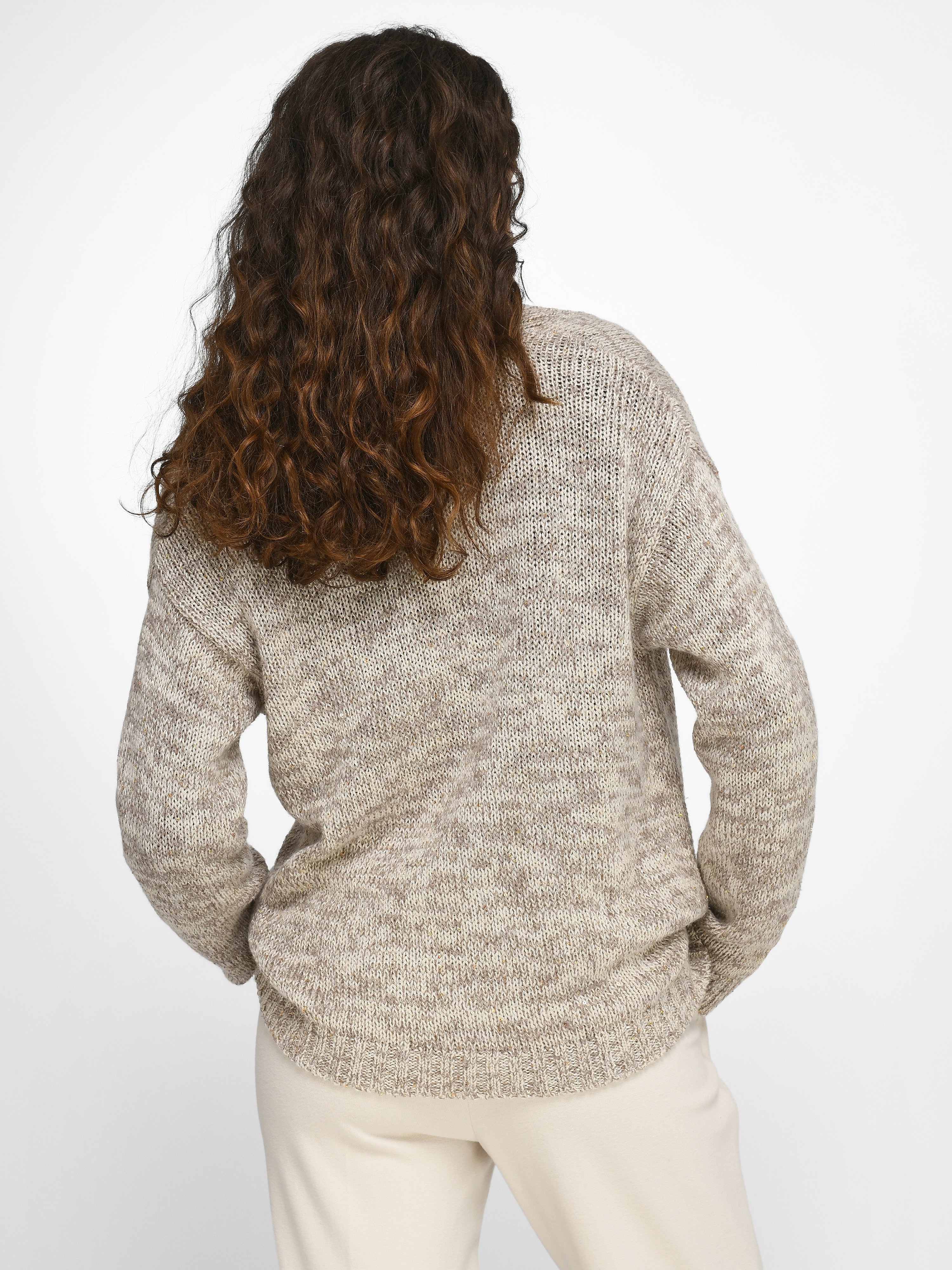 Strickjacke mit Schalkragen