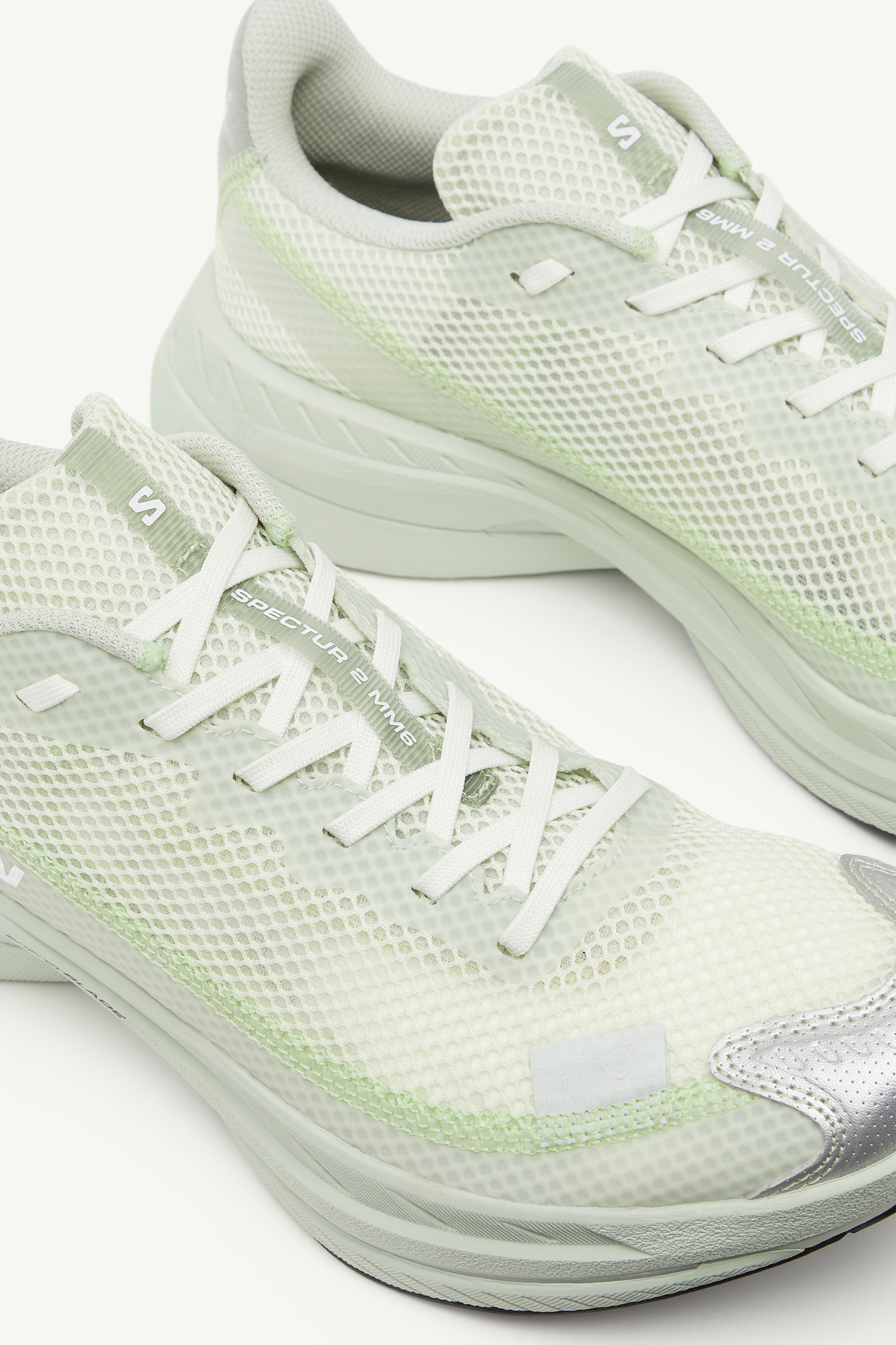 SPECTUR 2 MM6 / SALOMON Écume, vert canari et vert patiné