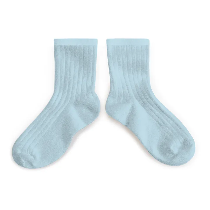 Collégien Chaussettes La Mini | Bleu Clair