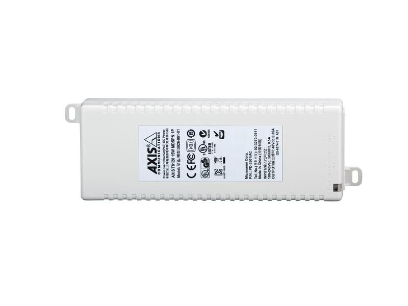 Axis PoE Injector T8120 15 W Indoor 1 Stück PoE-Injektor