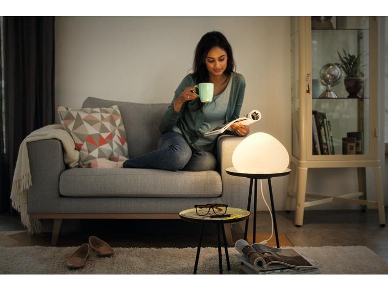 Philips Hue Tischleuchte White Ambiance, Wellner, E27, 8 W, Tischleuchte