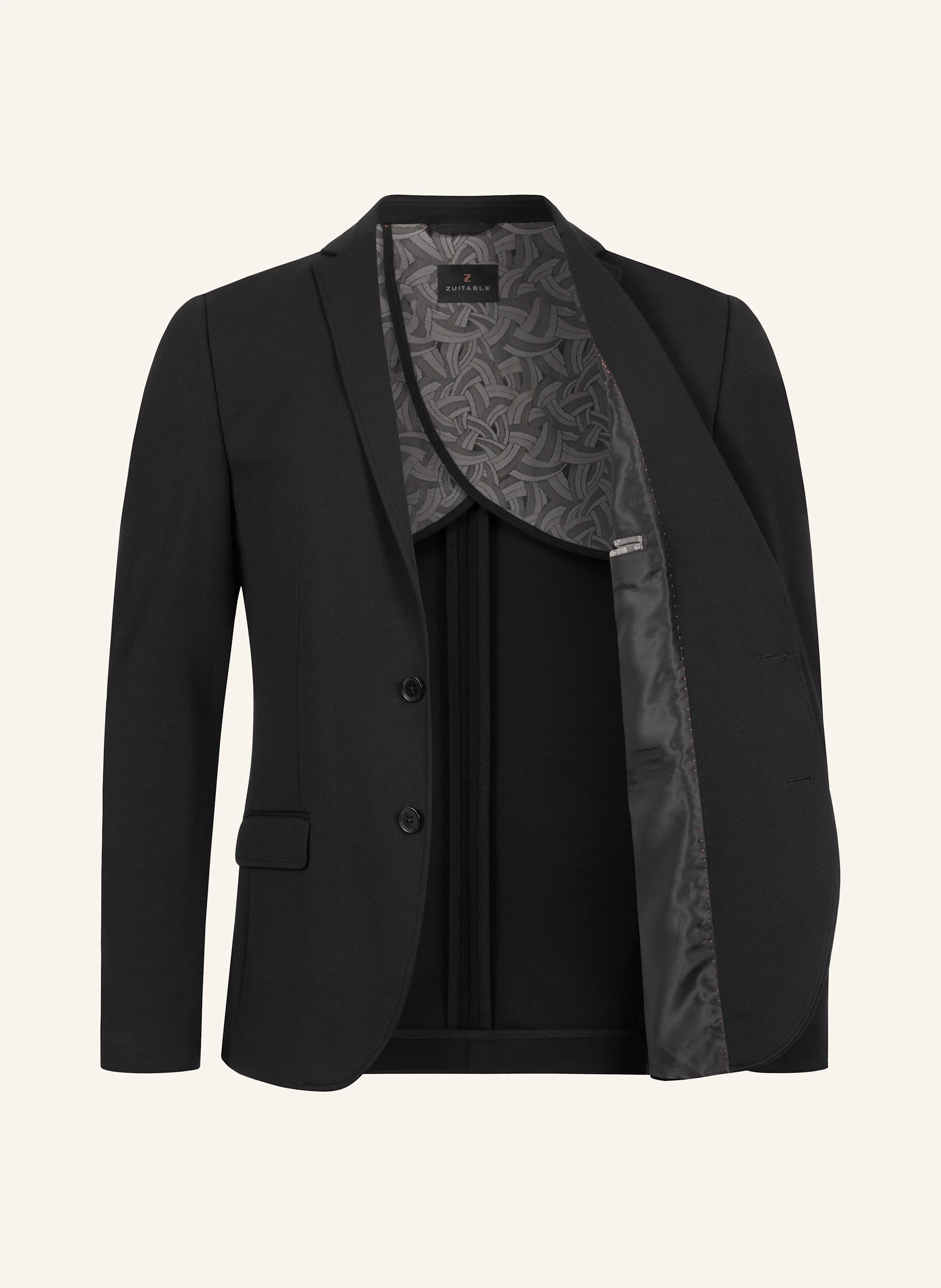ZUITABLE Anzugssakko DINORRIS Slim Fit aus Jersey