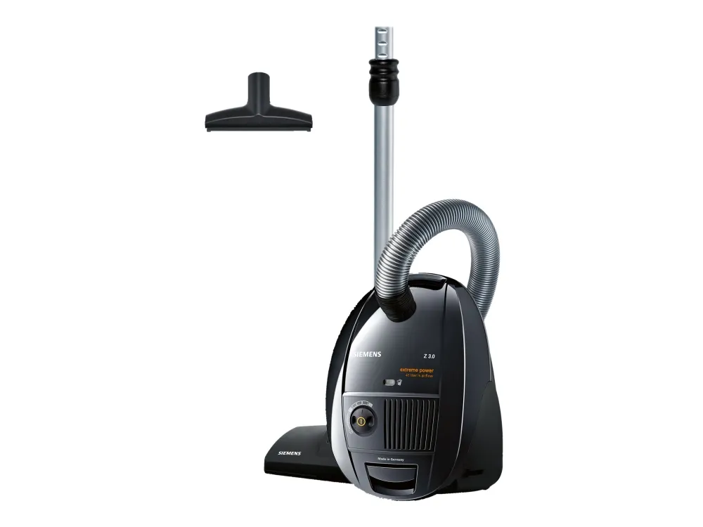 Siemens Z3.0 Extreme Power VSZ3XTRM11 - Støvsuger - beholder - pose - 1400 W - sort