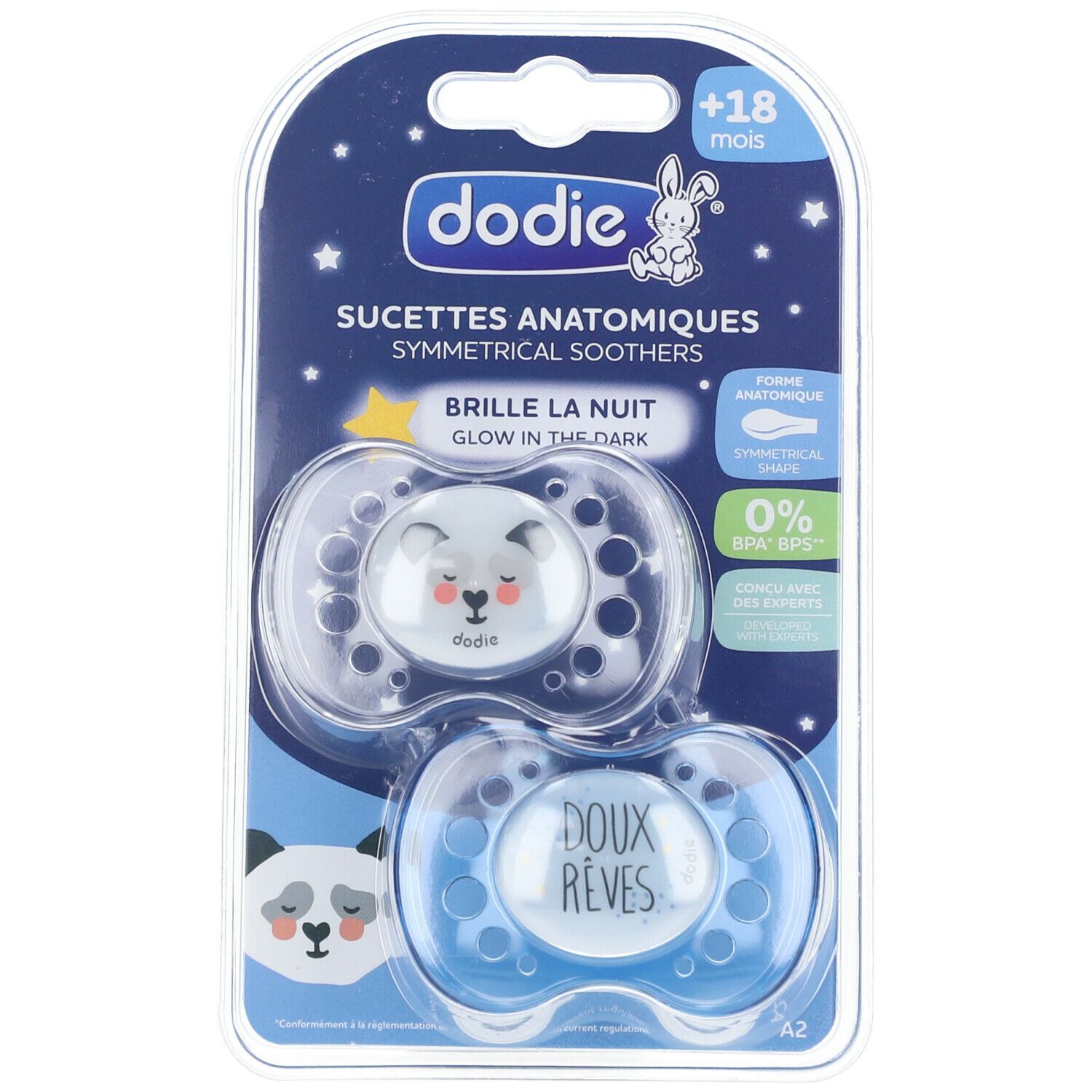 dodie® Schnuller Duo 18+ Monate