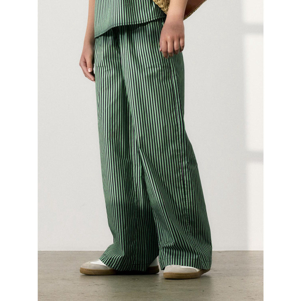 Køb Name It Bright Green Filaura Wide Bukser