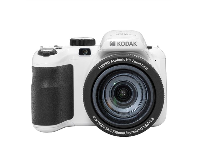 Kodak Fotokamera Pixpro AZ425 Weiss Digitalkamera mit 42-fachem optischem Zoom