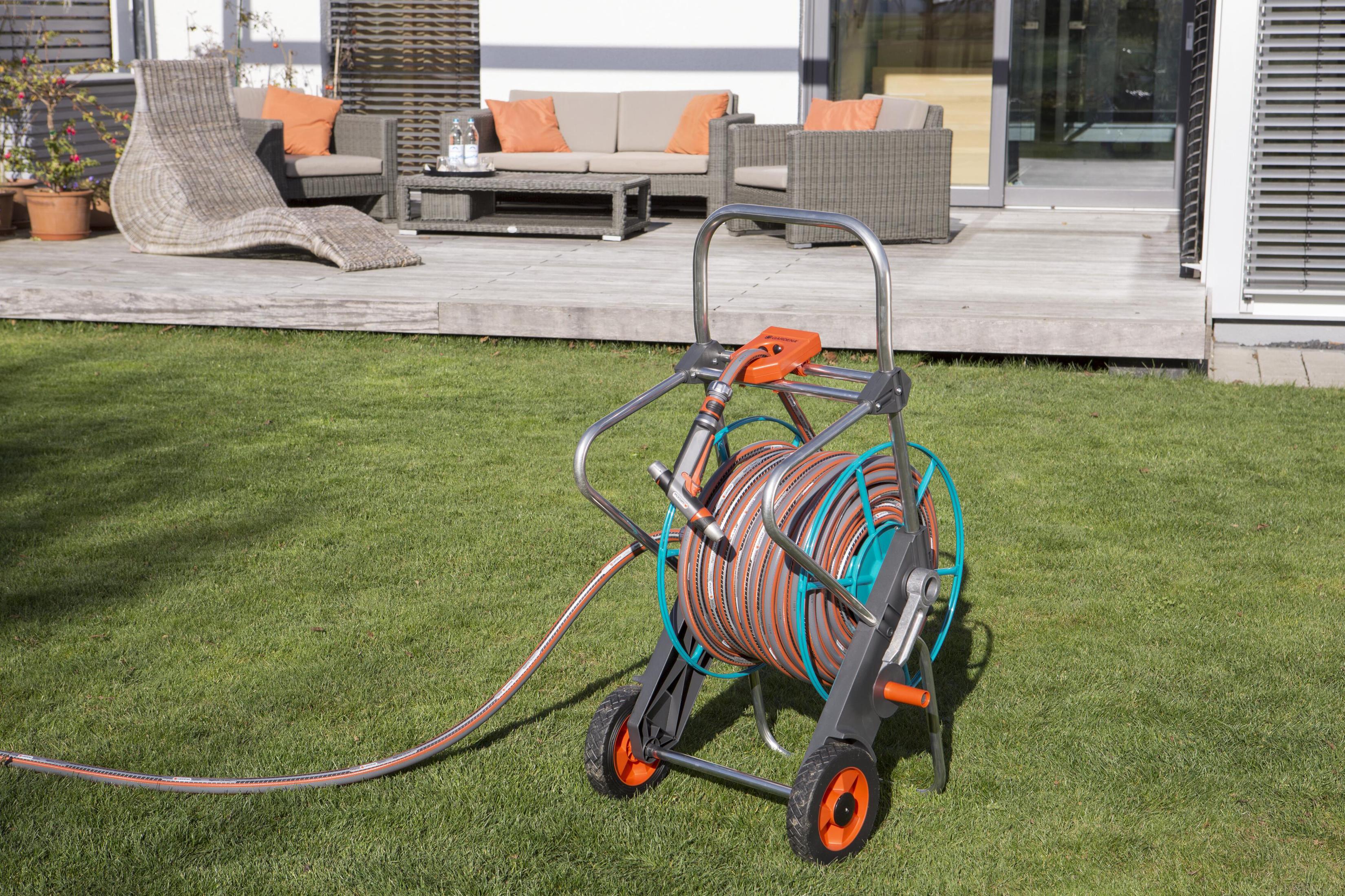 Gardena Metalslangevogn 100 m 02674-20
