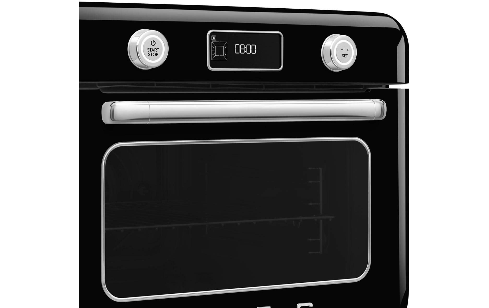Dampfbackofen COF01 WhEU Schwarz<br>Kombi-Tisch-Backofen