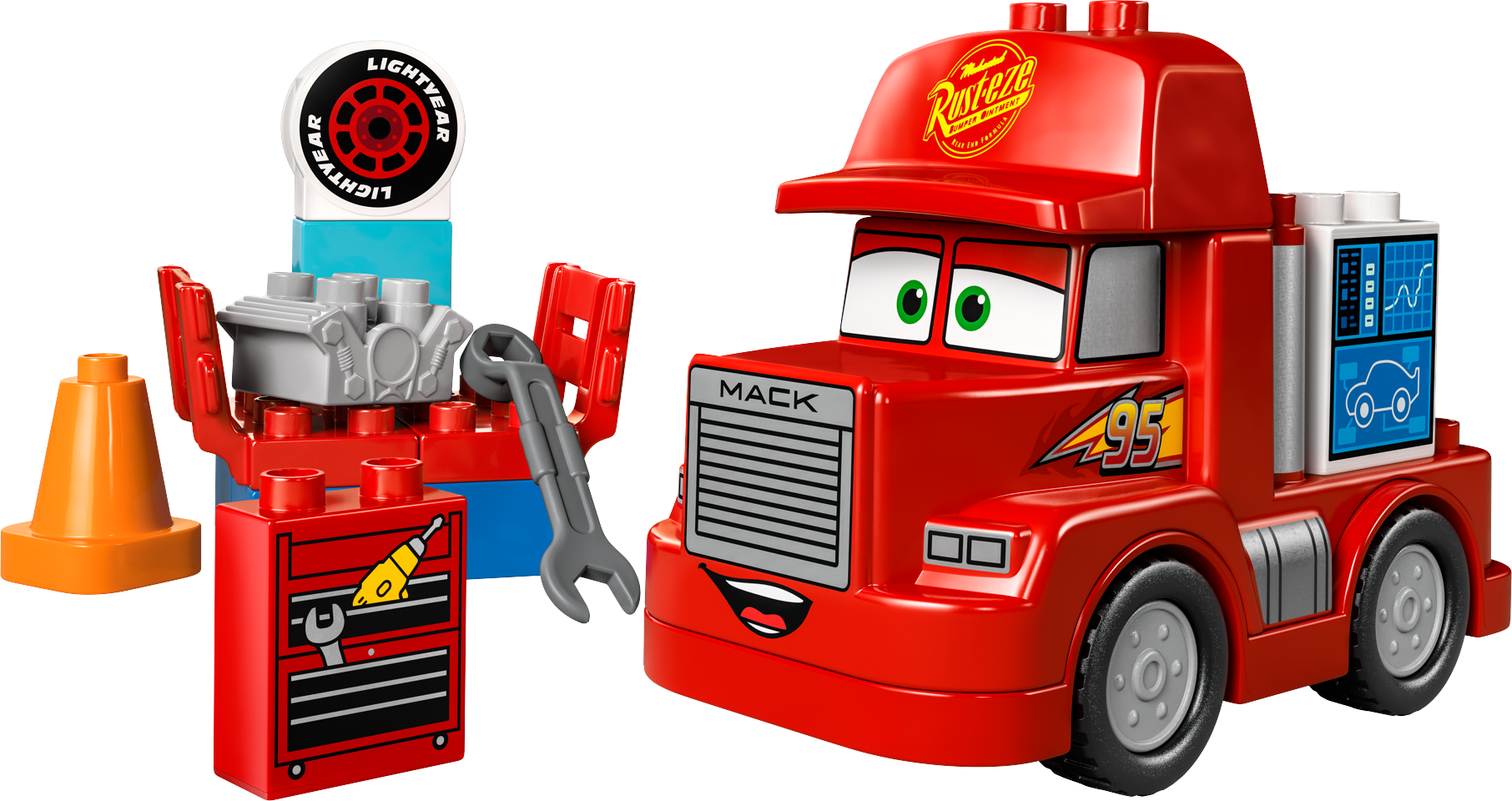 LEGO Duplo - Mack til væddeløb (10417)