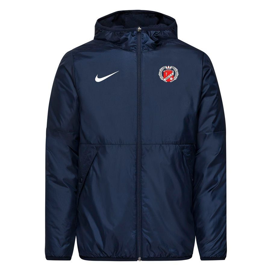 Nike Veste Therma Imperméable Park 20 - Bleu Foncé/Blanc Enfant