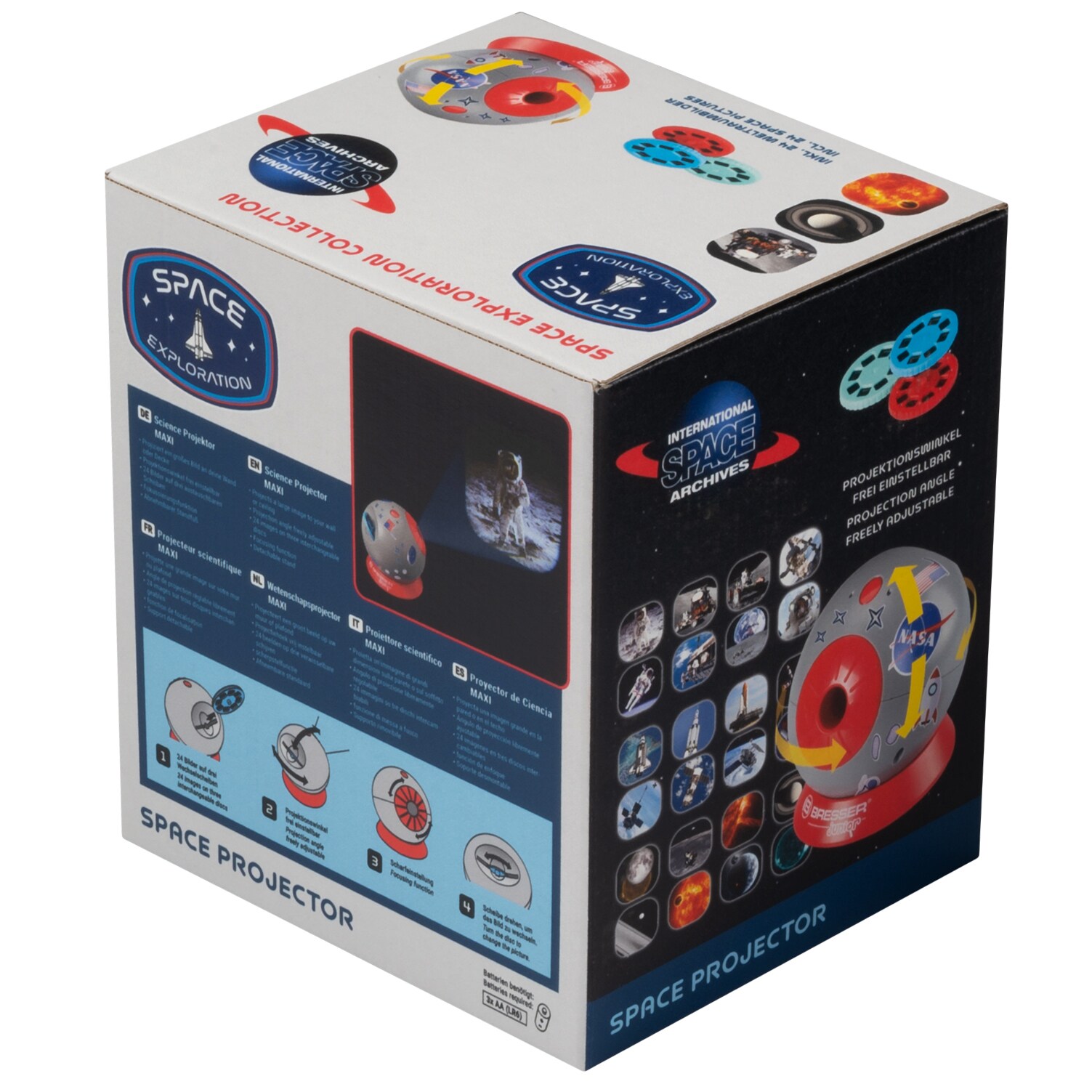 ISA Space Exploration NASA-Look Weltraum-Projektor