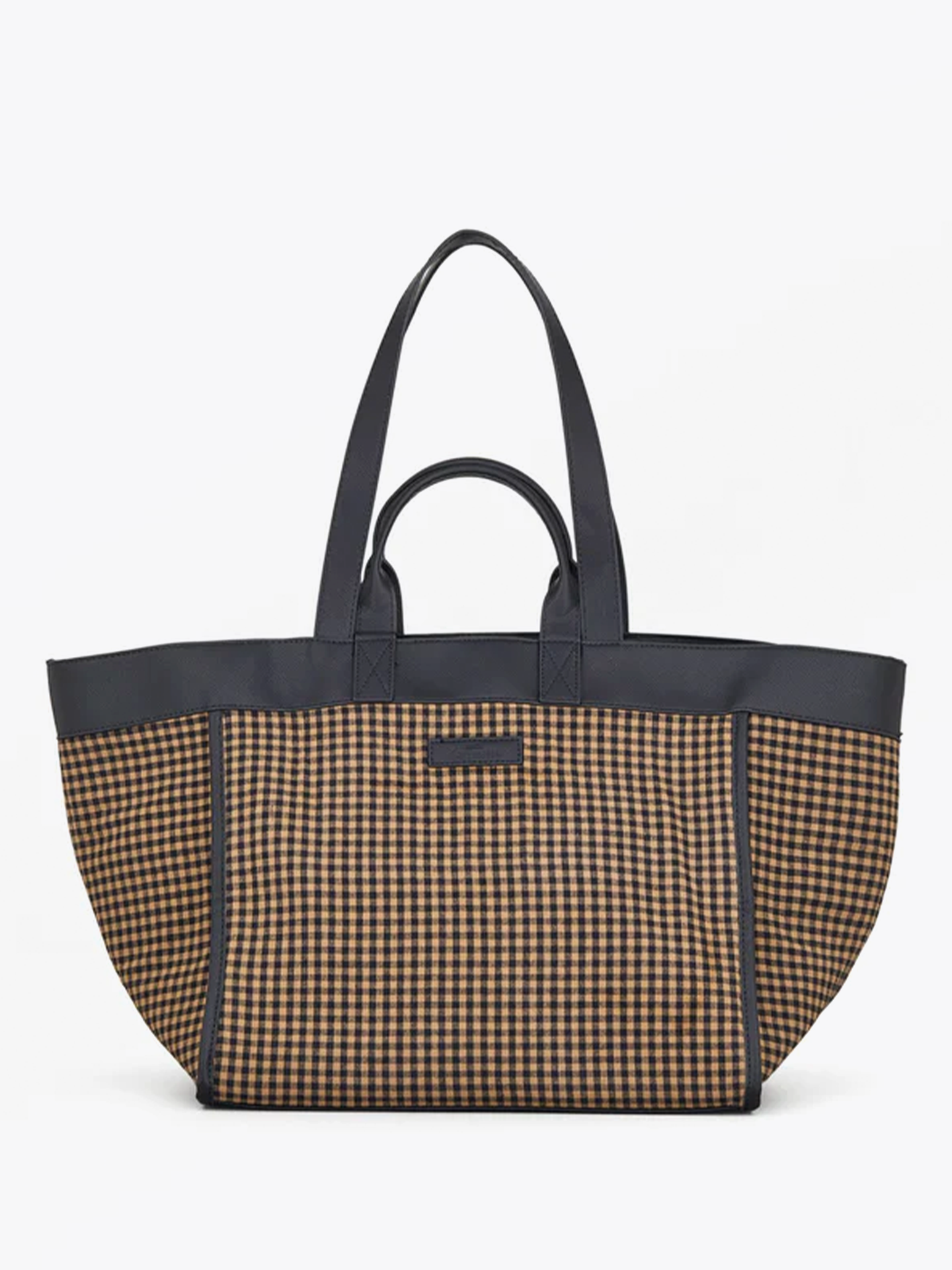 Gingham Lily Bag