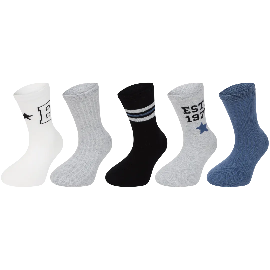 Pairz sokken Maten 31 - 38 | 5 paar | diverse varianten