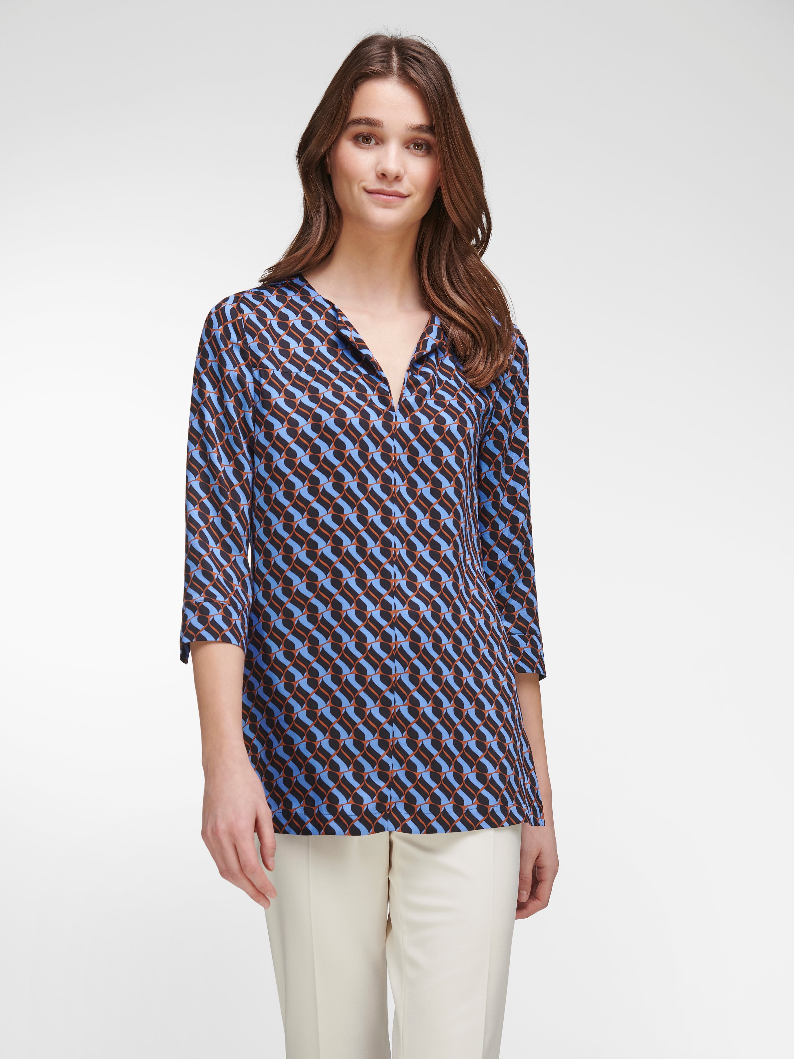 Bluse mit 3/4-Arm