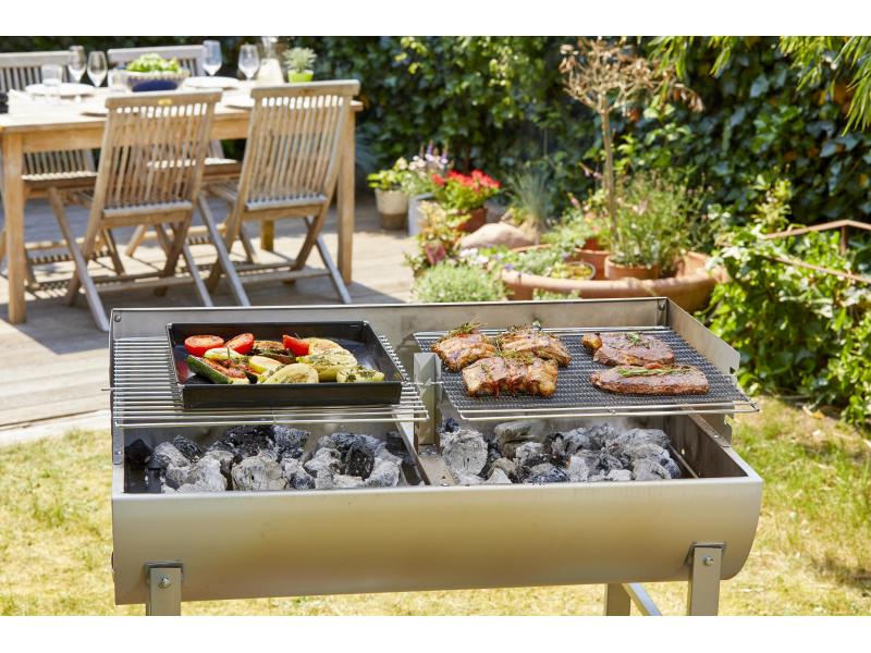 Durandal Grillschale Kunststoff Grillschale, 28 x 35 cm