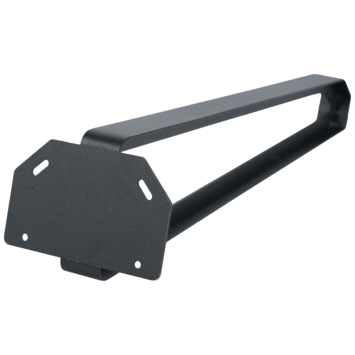 Duraline meubelpoot staal 40 cm zwart