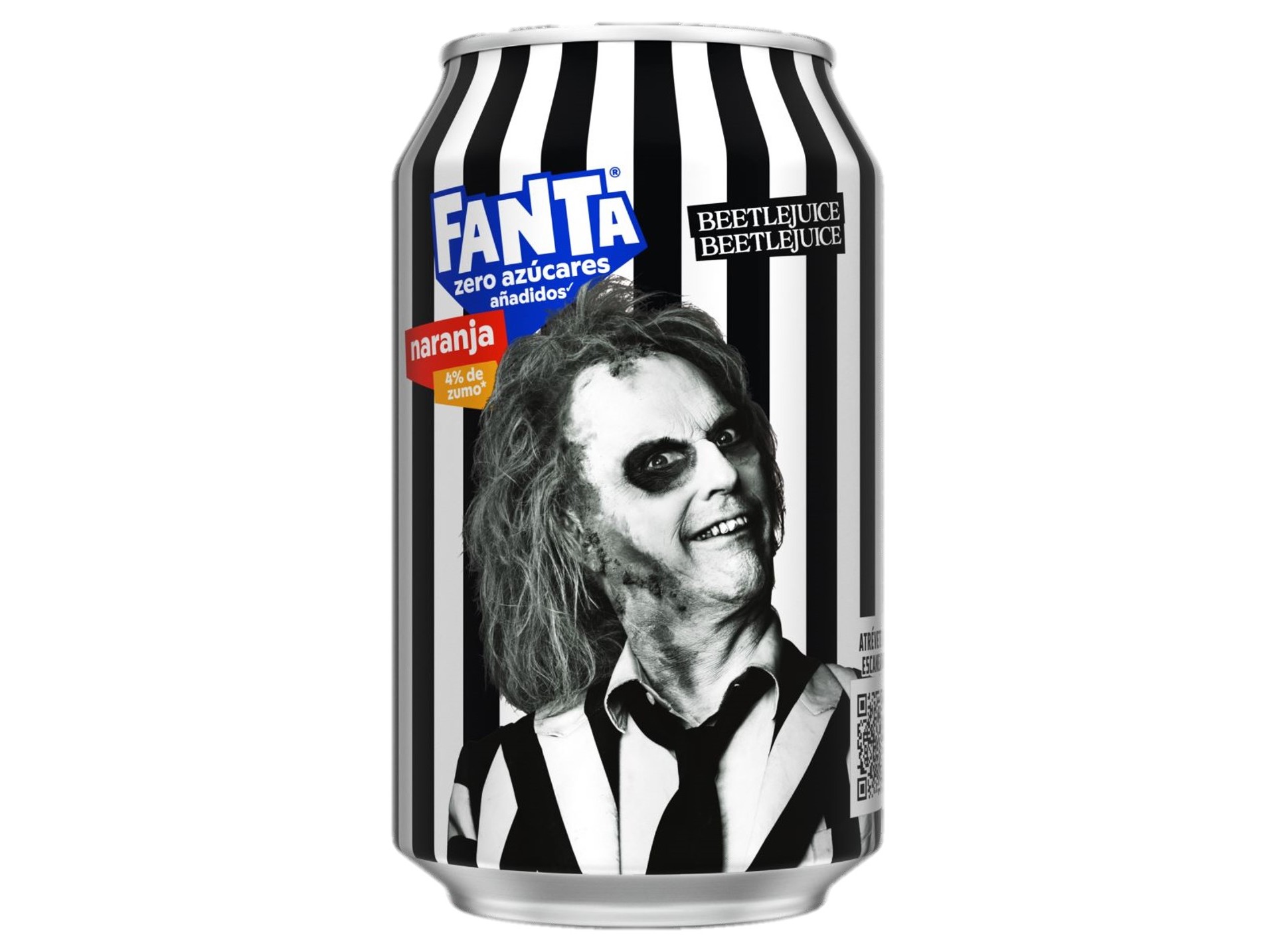 REFRIGERANTE C/ GÁS FANTA LARANJA ZERO LATA 0.33L