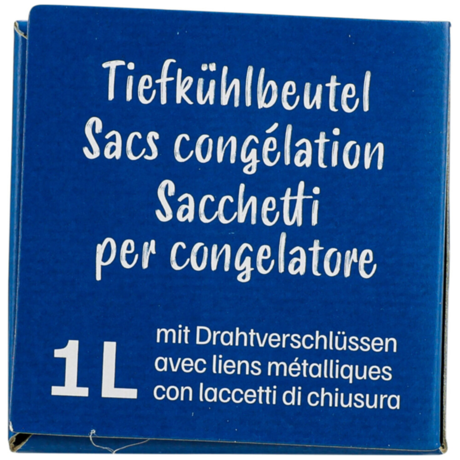 Tiefkühlbeutel mit Drahtverschlüssen 1L 50 Stück