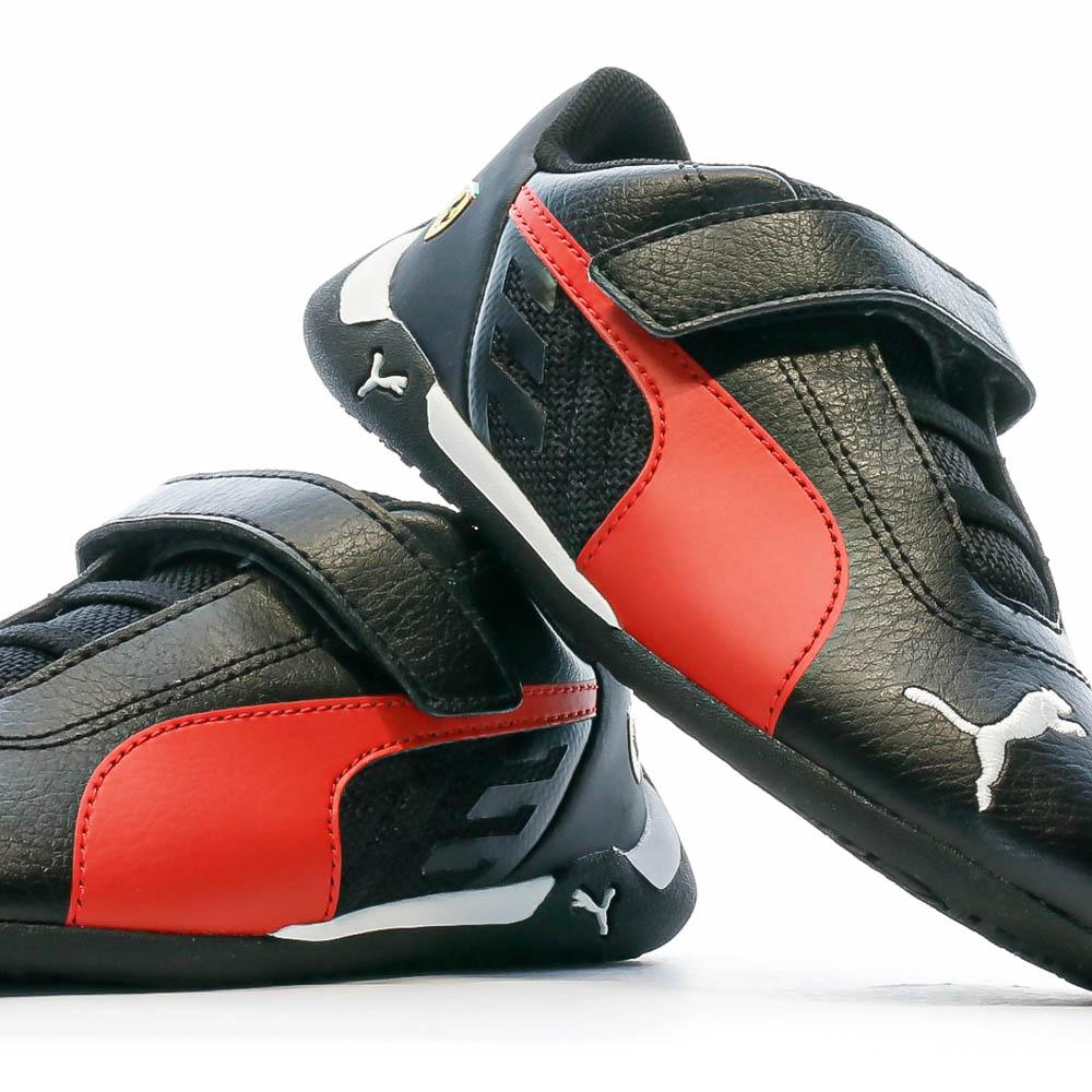 Puma Baskets Noir Garçon Puma Ferrari Race 306548-