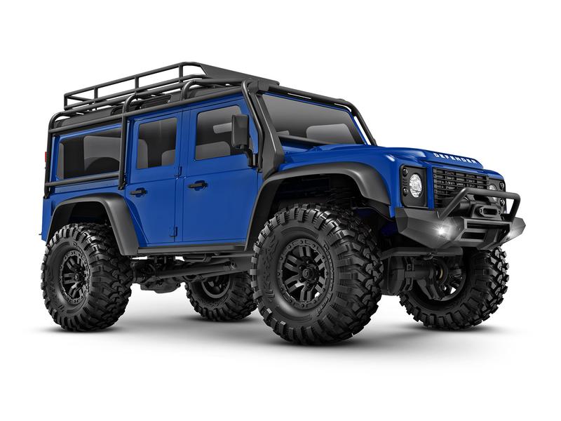 Traxxas Scale Crawler TRX-4M Land Rover Defender Blau, RTR, TRX-4 Performance im Mini-Format