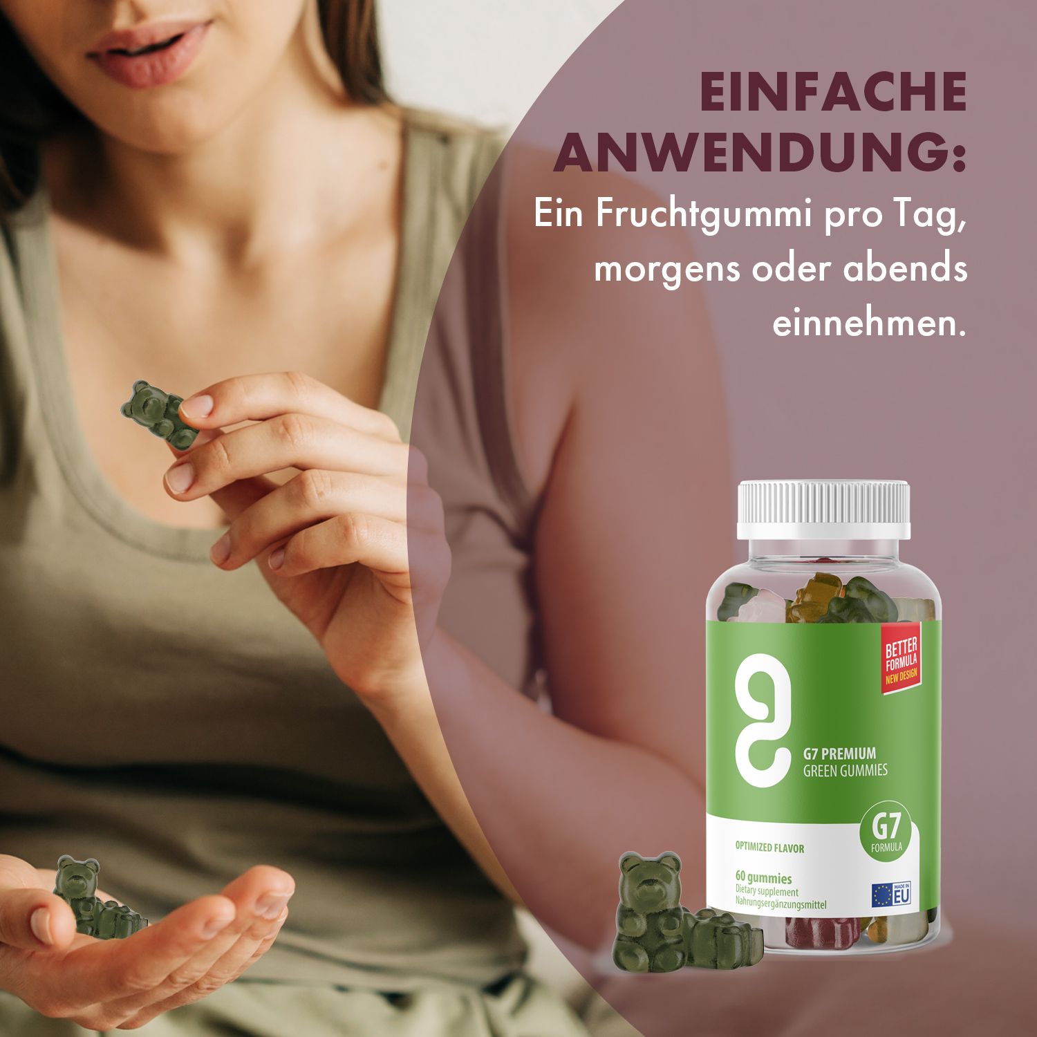 G7 Green Gummies - Mit neuer & verbesserter Formel