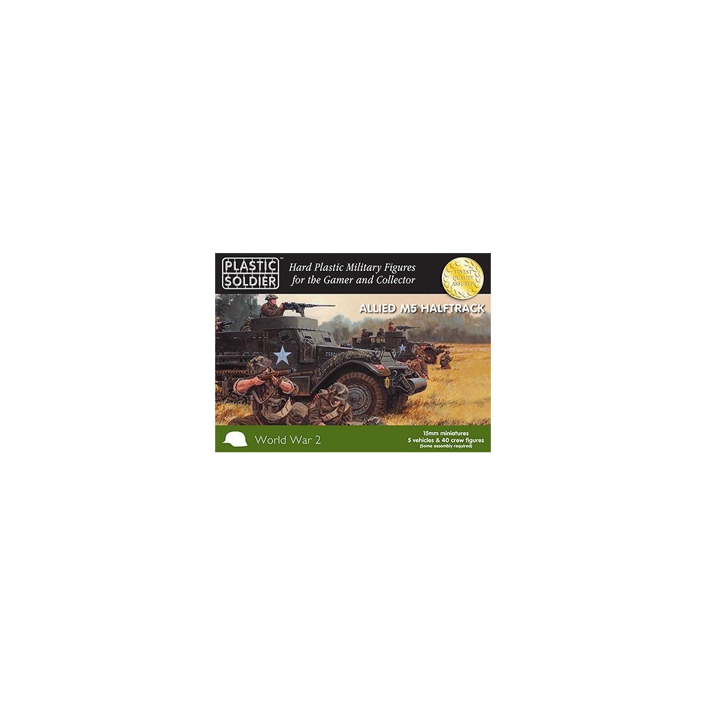 15mm WW2 Allied M5 Halftrack