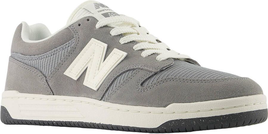 New Balance 480p Sneakers Grijs Leer